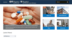 Desktop Screenshot of news.regence.com